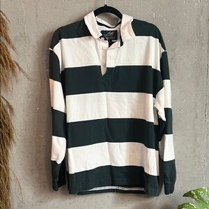 Vintage Lands' End Men's Rugby 🏉 Shirt